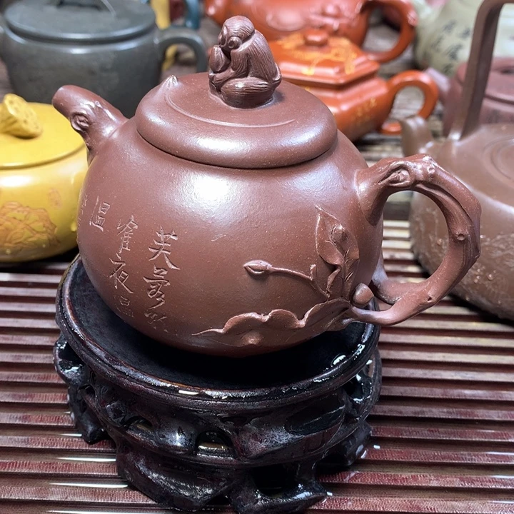 紫砂茶壶原矿手工9