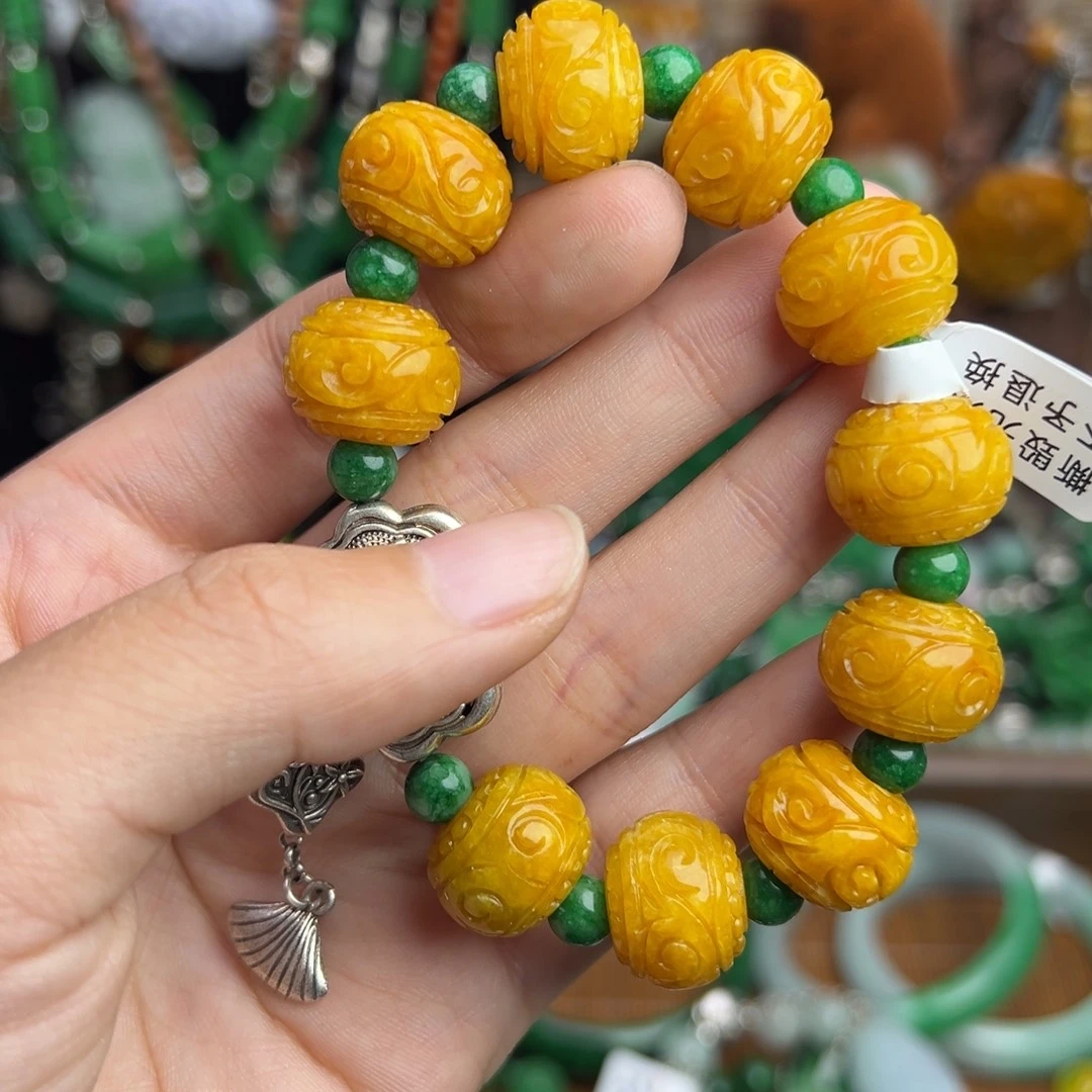 心***雨颈饰未镶嵌翡翠吊坠