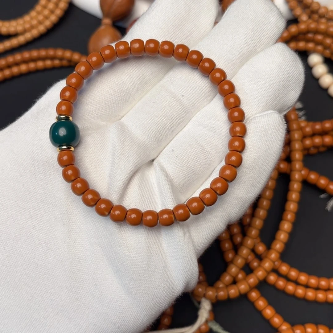 橄榄核吊坠戒**鞘核尖直切老挝