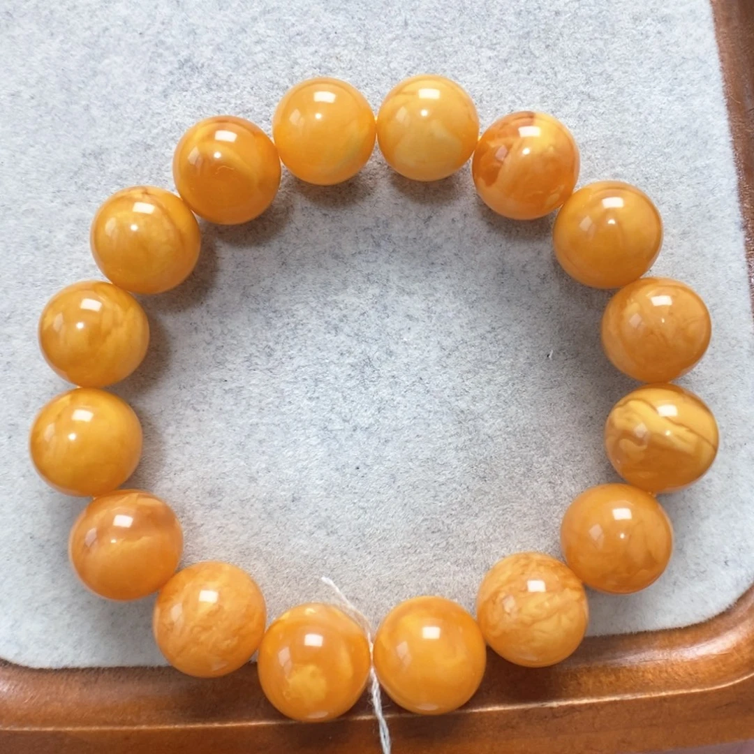 蜜蜡未镶嵌手串蜜蜡