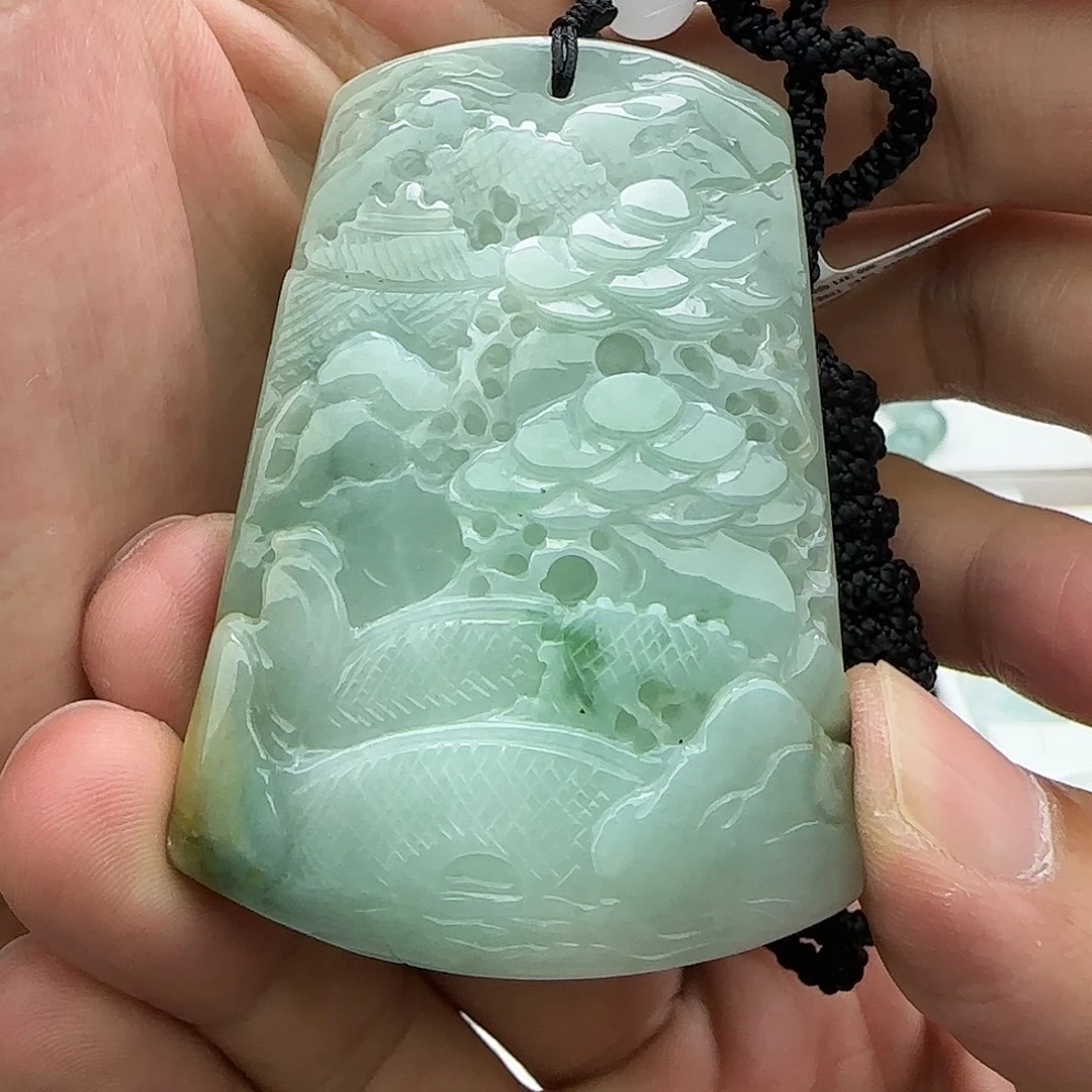 颈饰未镶嵌翡翠翡翠
