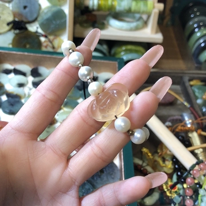 岫玉岫玉手链未镶嵌