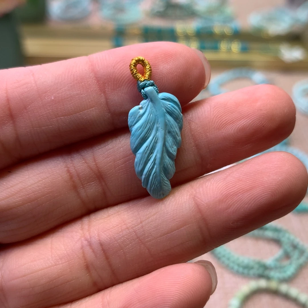 绿松石未镶嵌配饰