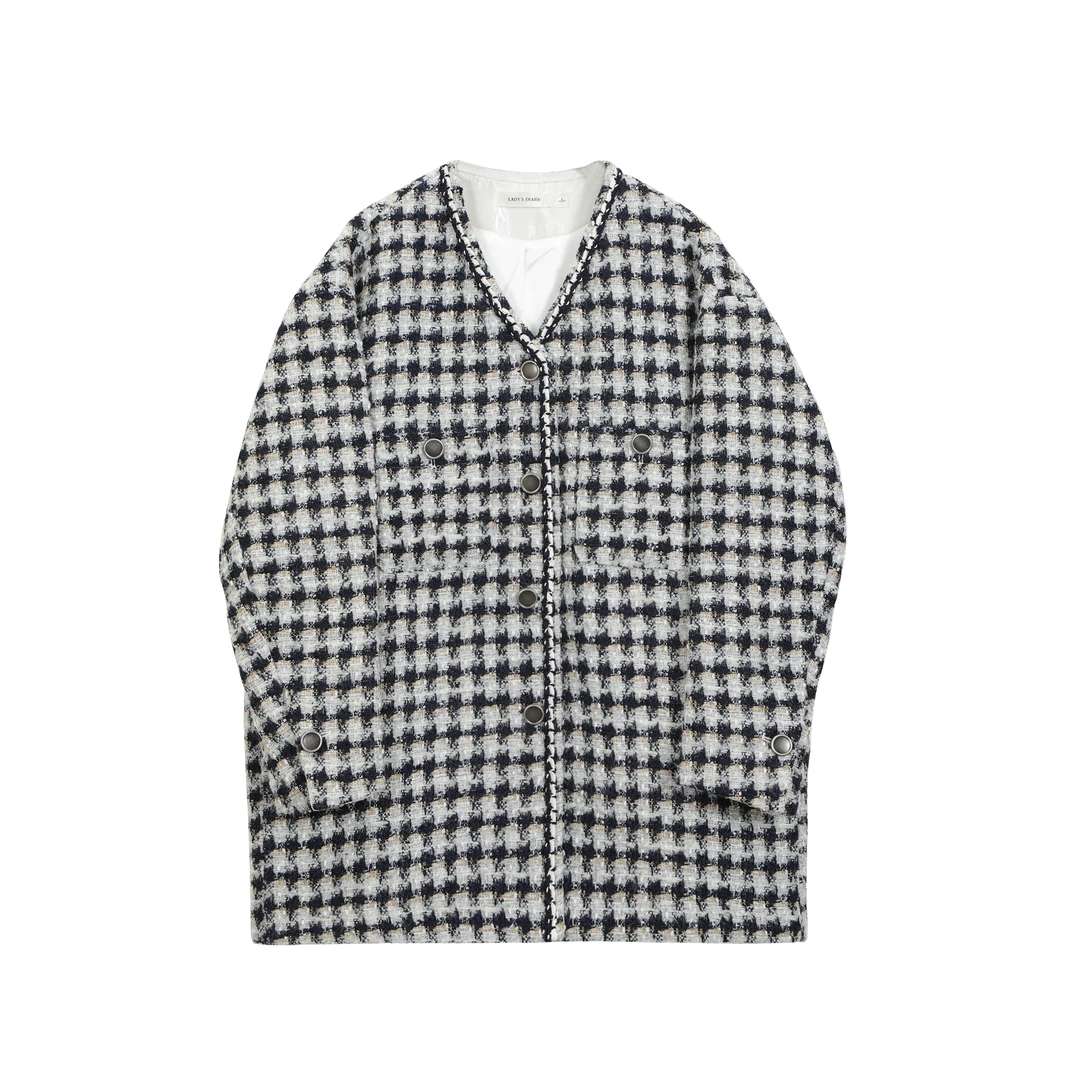 2025年春秋新款毛呢外套女618031W