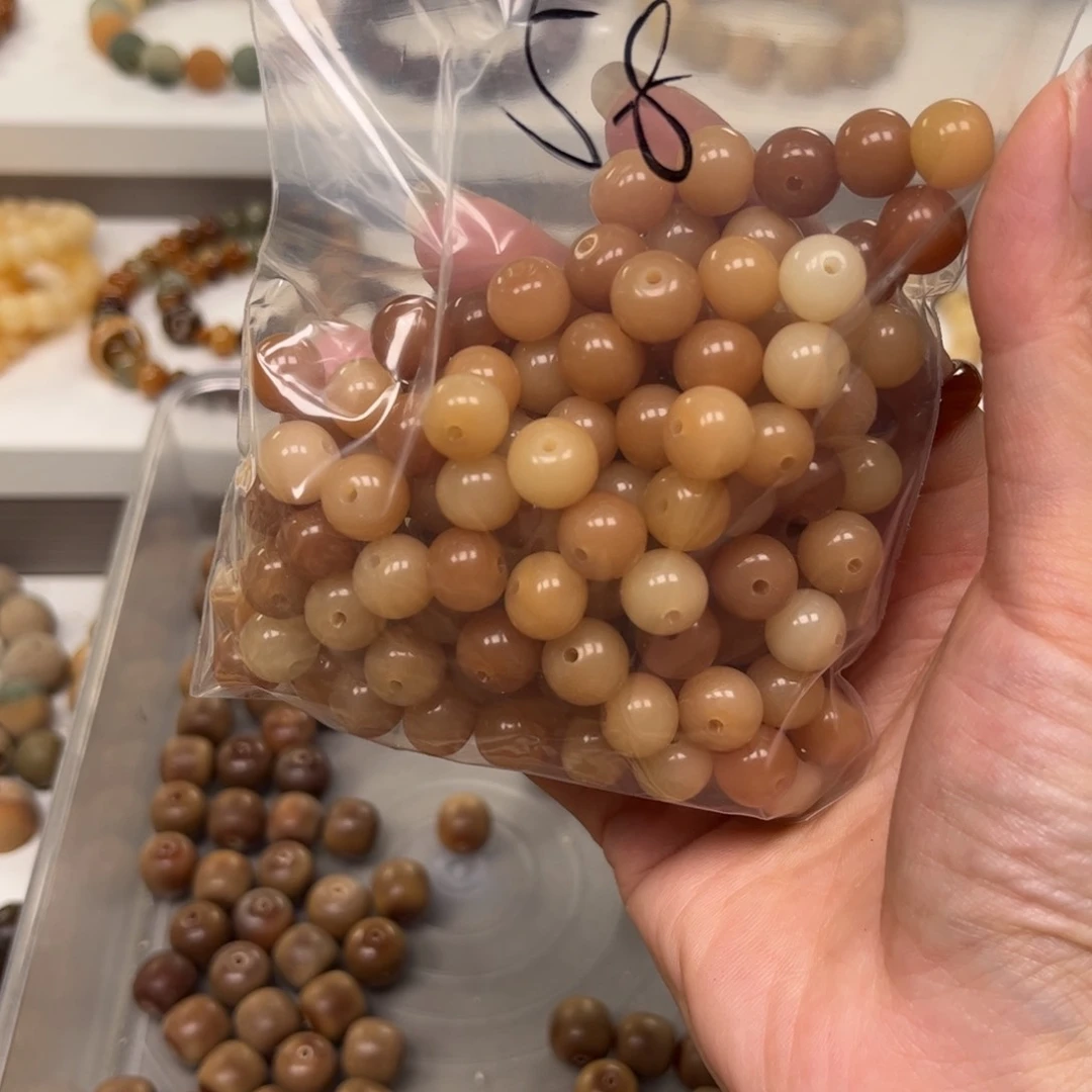 白玉菩提吊坠柒*苹果圆一代