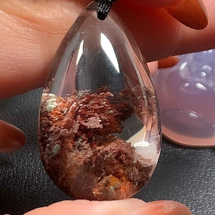 水晶吊坠(不含链)未镶嵌小***?