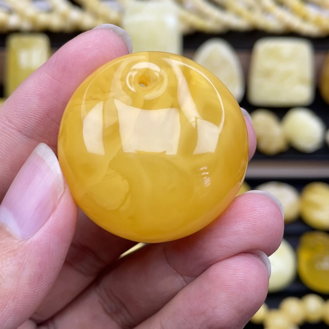 裸石琥珀未镶嵌琥珀蜜蜡