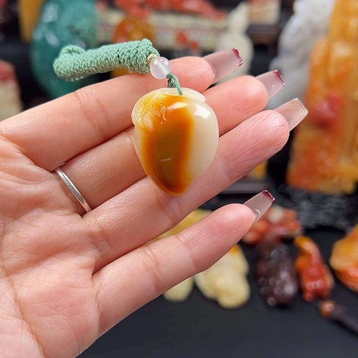 寿山石结晶汶洋石