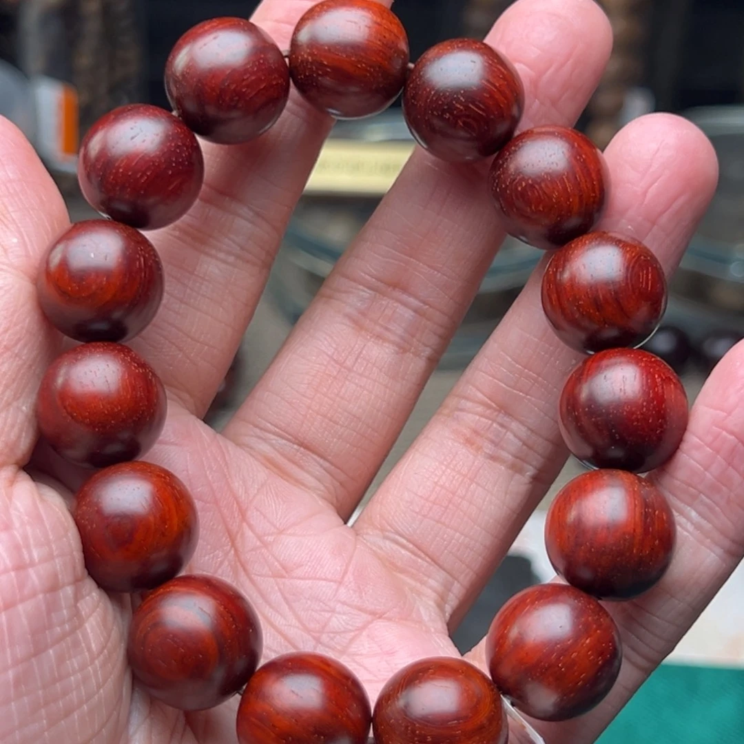 檀香紫檀（小叶紫檀）手串/手链1.5原汁原味泥料特价款