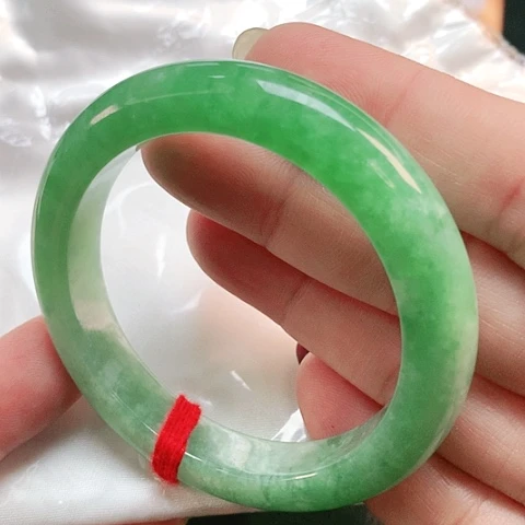未镶嵌手镯翡翠正圈0004