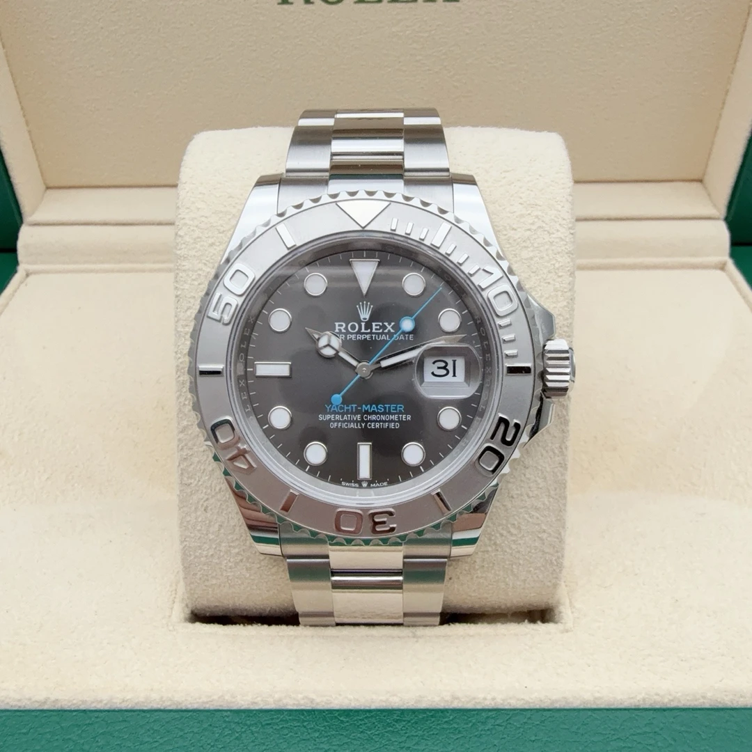 95新 Rolex/劳力士 23年游艇名仕型系列126622灰游艇