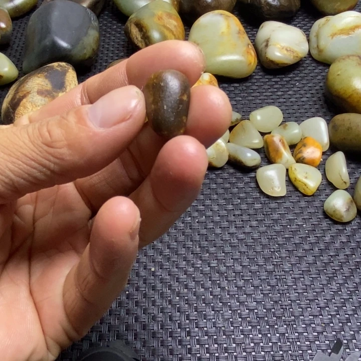 文***3未镶嵌和田玉（糖玉）珠宝奇石