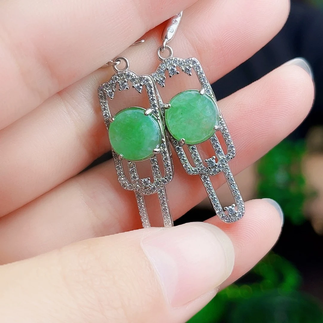 颈饰银S925镶嵌翡翠多样性