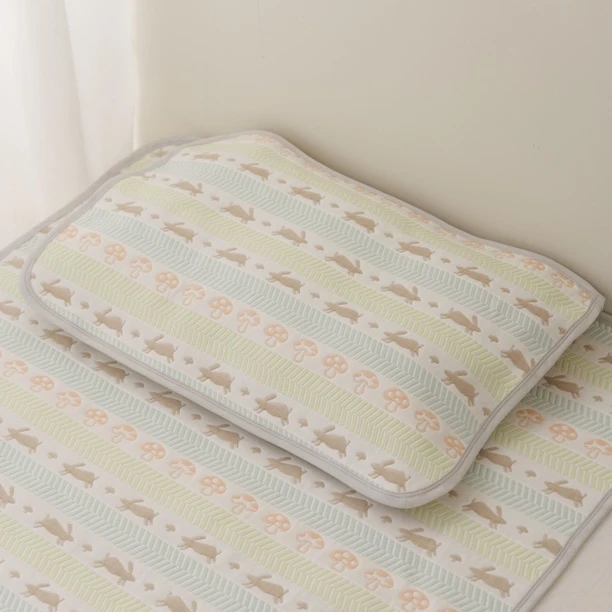 雅赞【中童 48*63cm枕套】六层面纱面料 柔软亲肤 透气 不闷汗