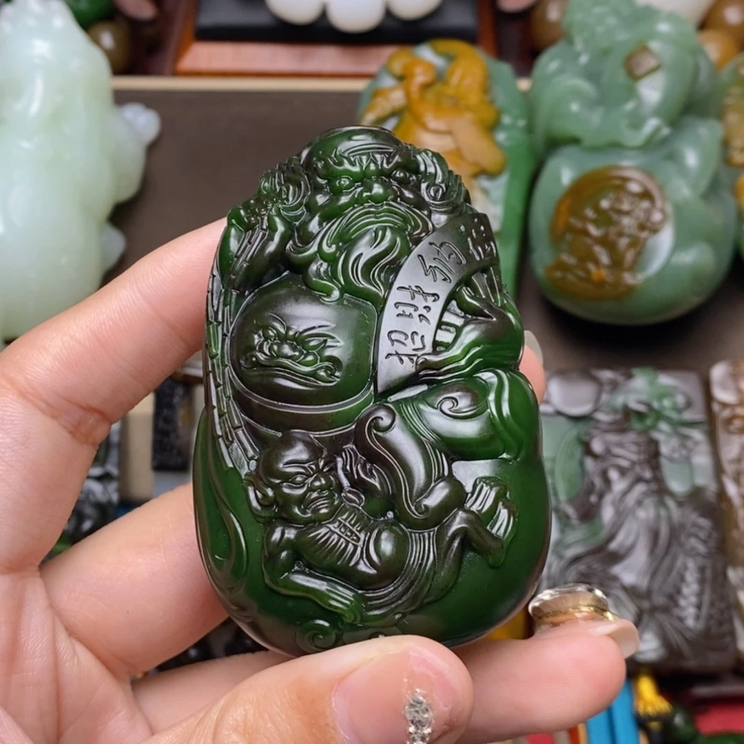 和田玉颈饰未镶嵌旭**升