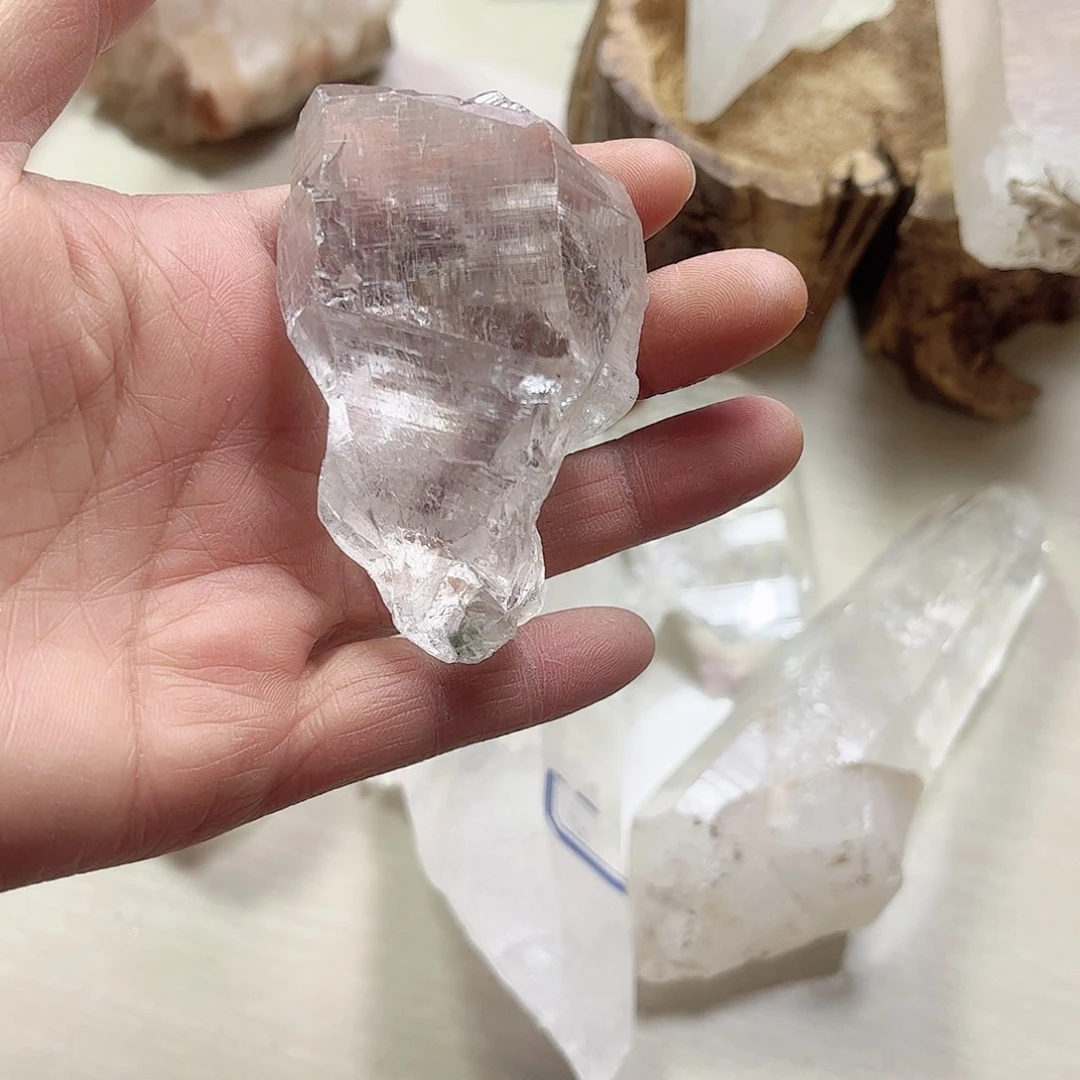 水晶天然水晶原石未镶嵌无*