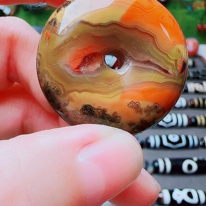 玛瑙/玉髓合金珠宝半成品