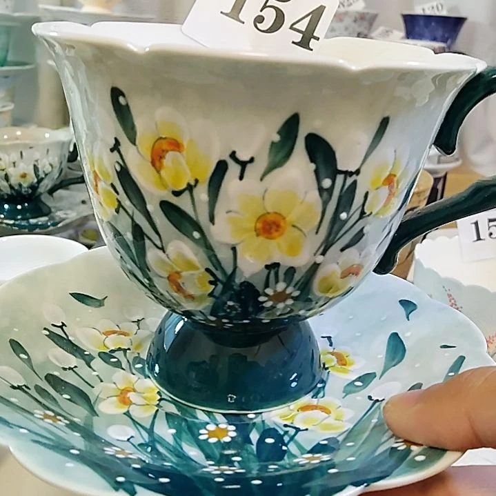 瓷杯子景德镇陶瓷釉下彩