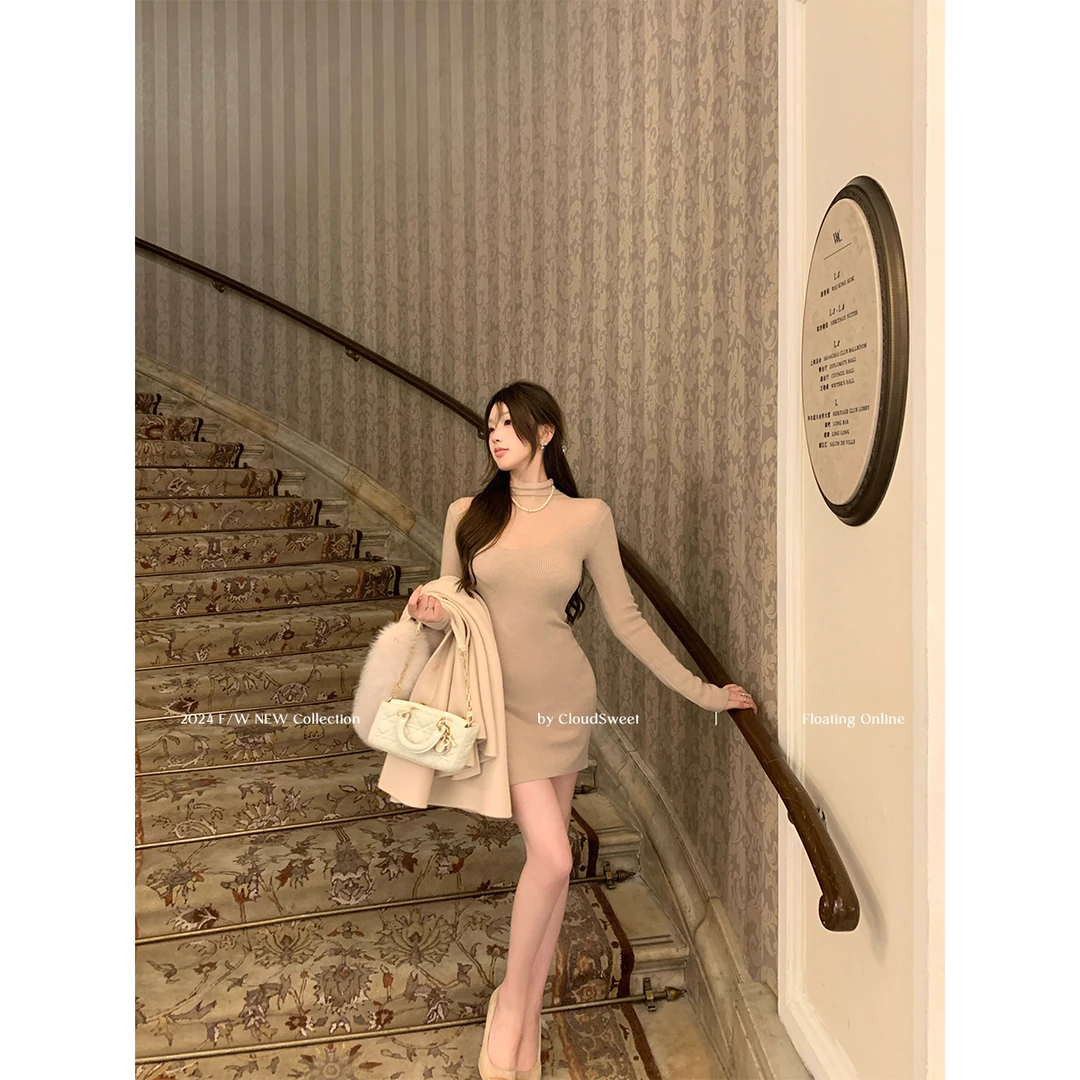 【CloudSweet 10/24 10:00】换日线3.0进阶版/微透纯欲内搭针织裙