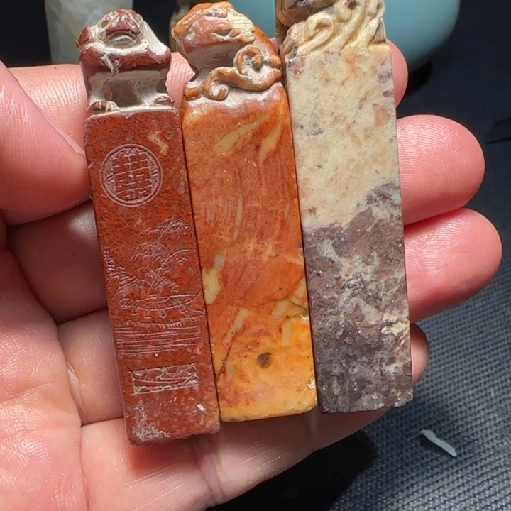 寿山石福集福寿山石