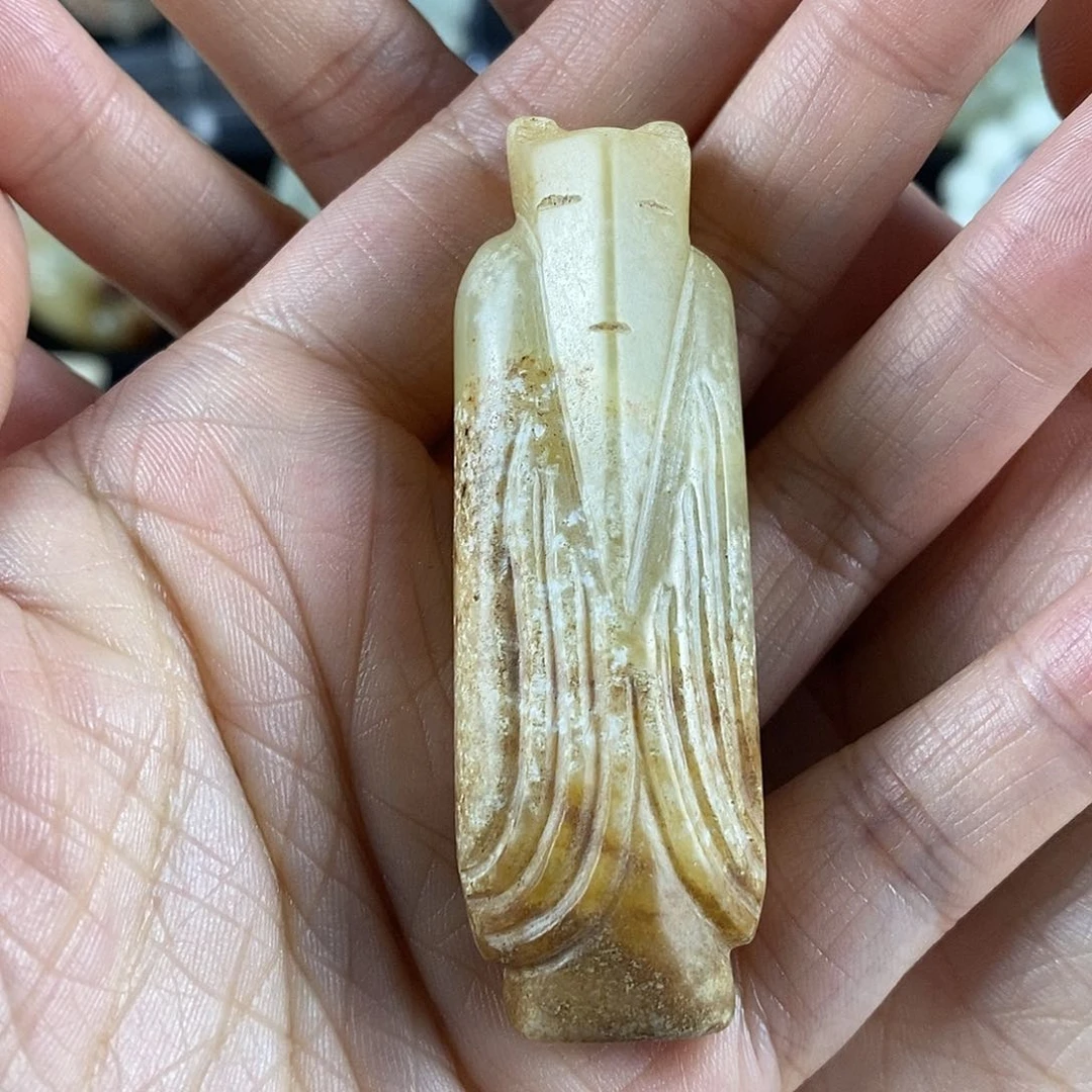 和田玉（糖玉）未镶嵌挂件