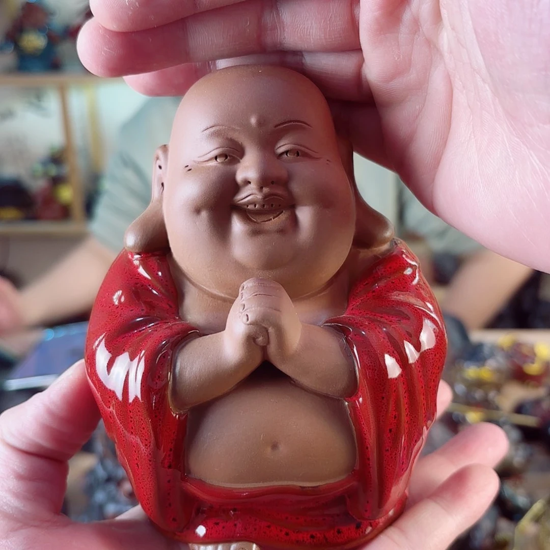 紫砂茶宠紫陶树脂茶宠摆件