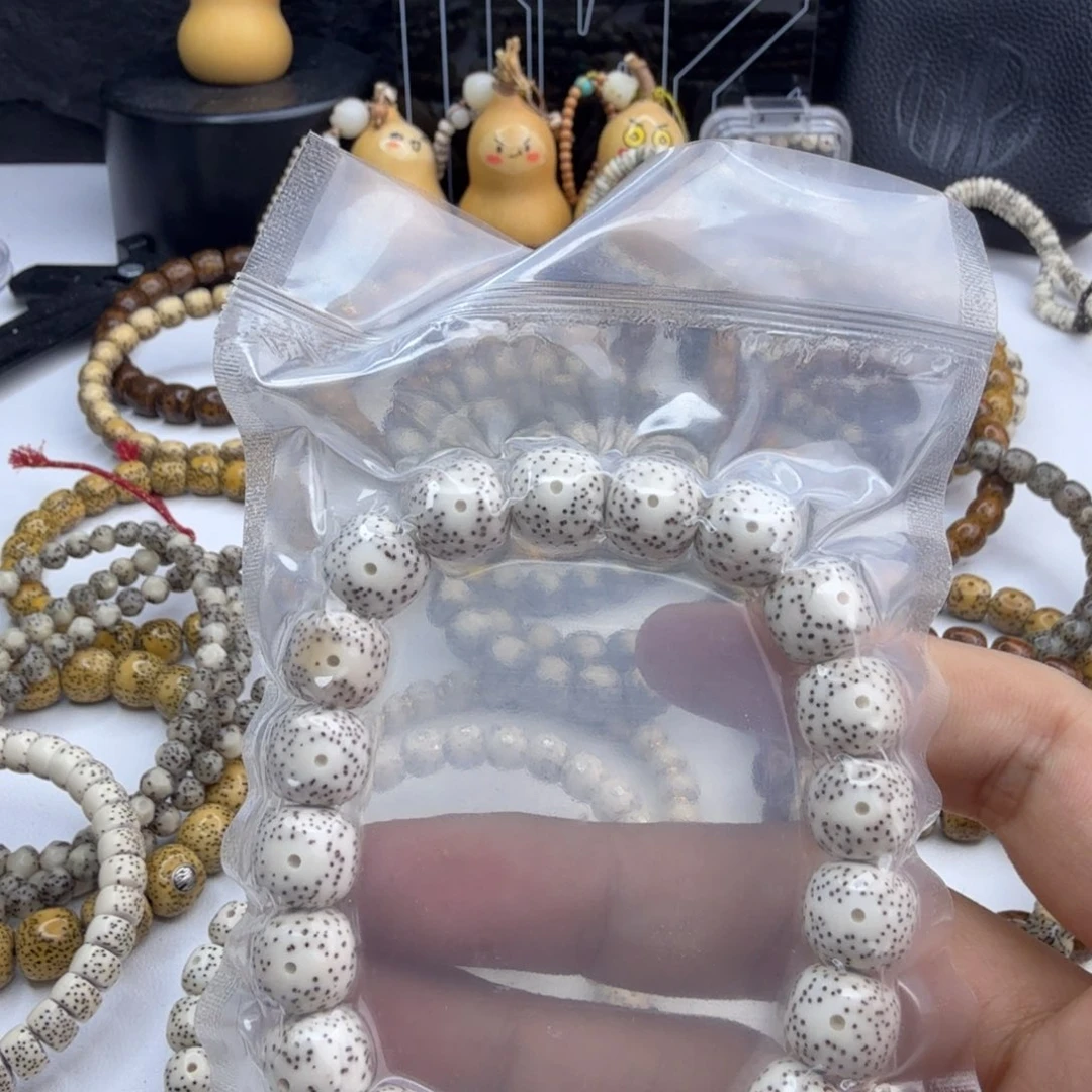 星月菩提手串原白大尺寸12