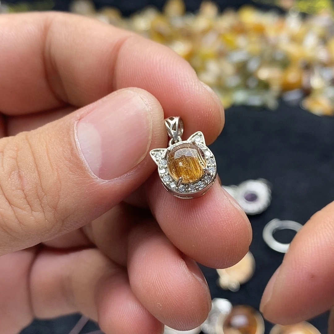 水晶珠宝半成品未镶嵌