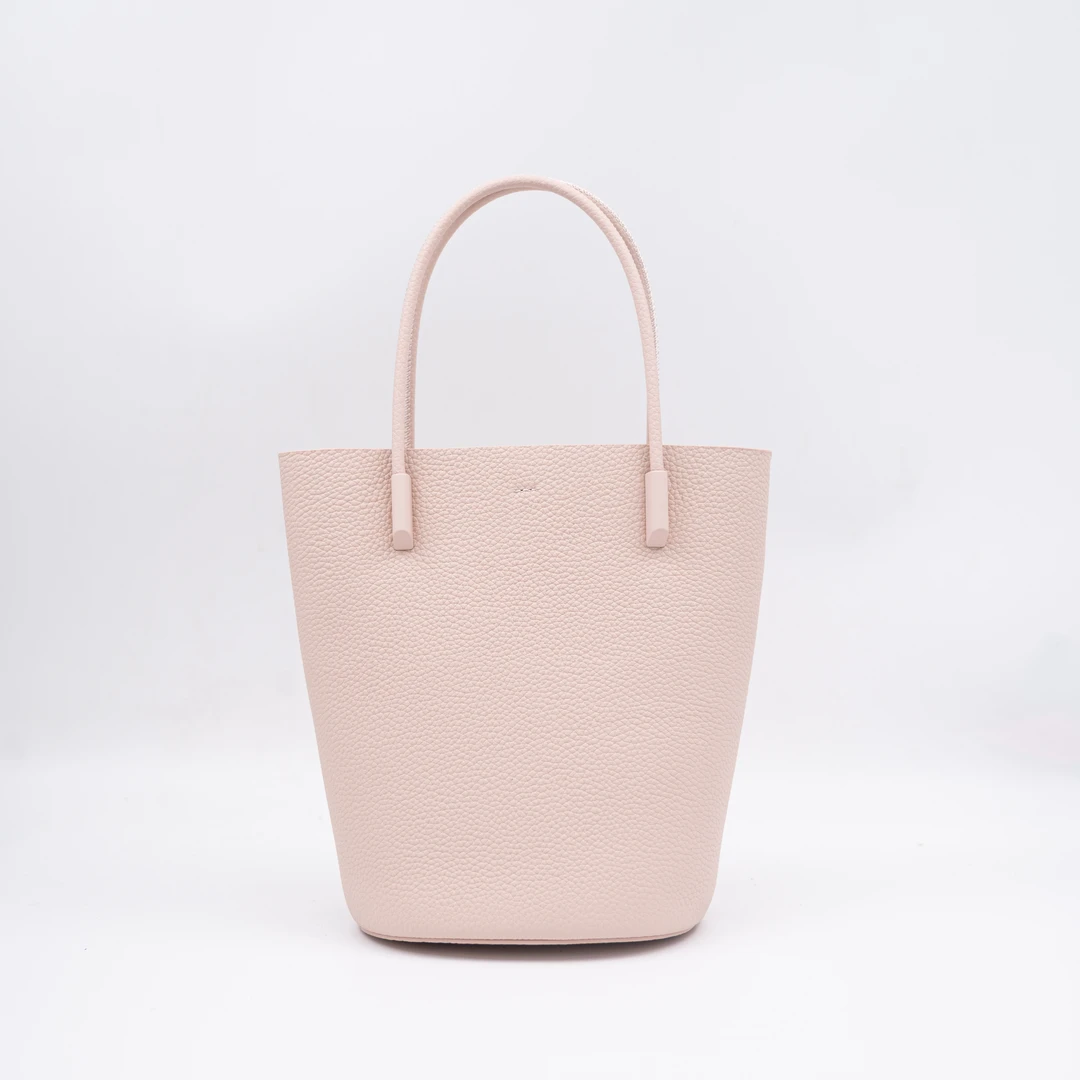 可爱水桶包——宝恩时尚新款真皮女包糖果色手提小众迷你TL25592