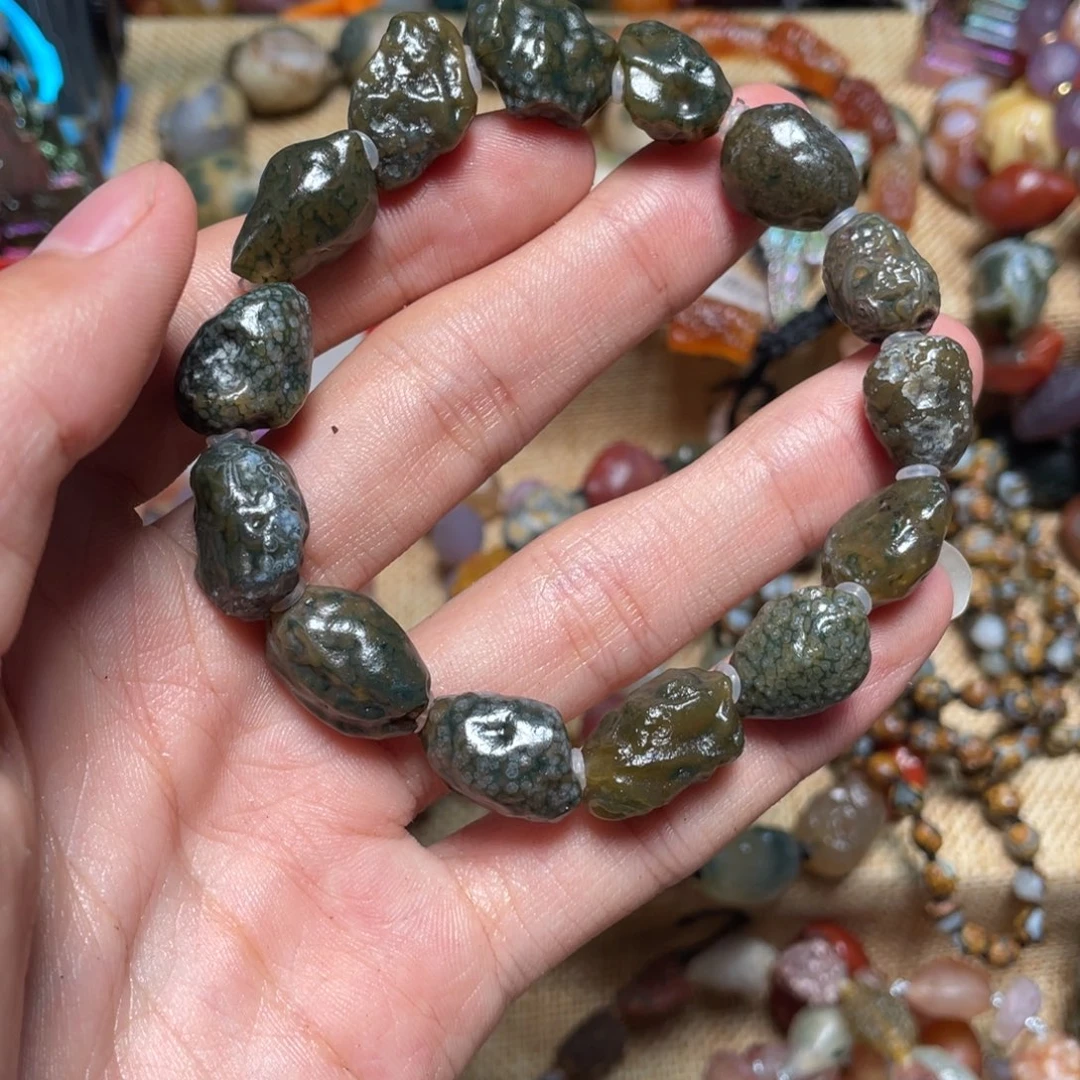 玛瑙/玉髓手链合金