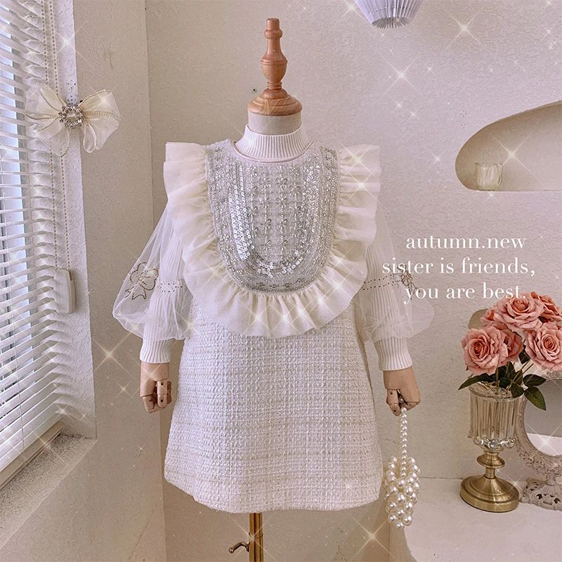 “暮秋香格拉”女童针织上衣22Q069   15