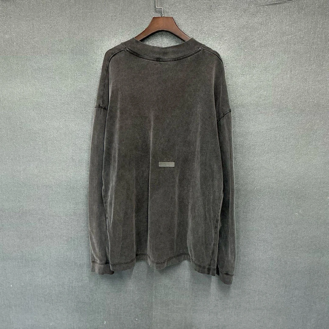 99新 Acne studio 水洗灰复古做旧长袖 99新xxs码/1414
