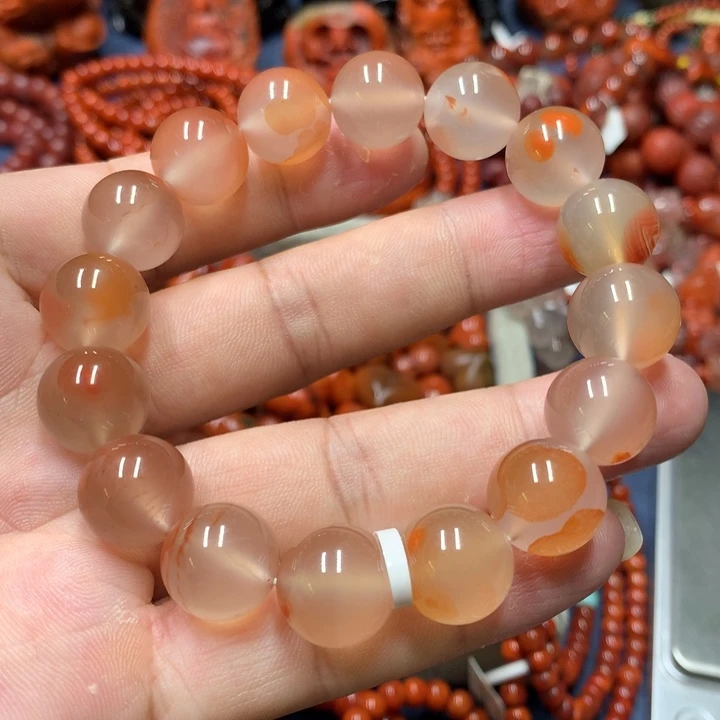 未镶嵌手串南红玛瑙14mm