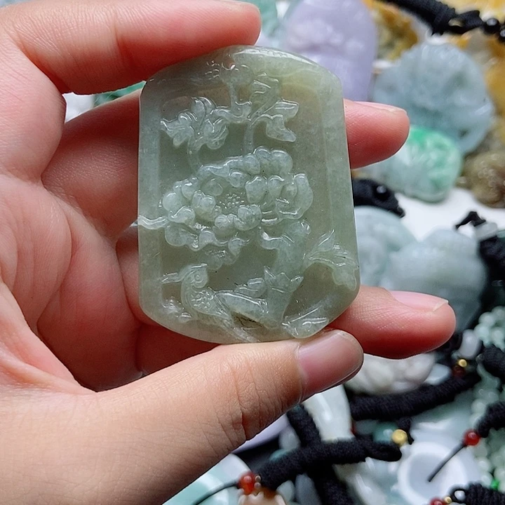 吊坠(不含链)未镶嵌翡翠1
