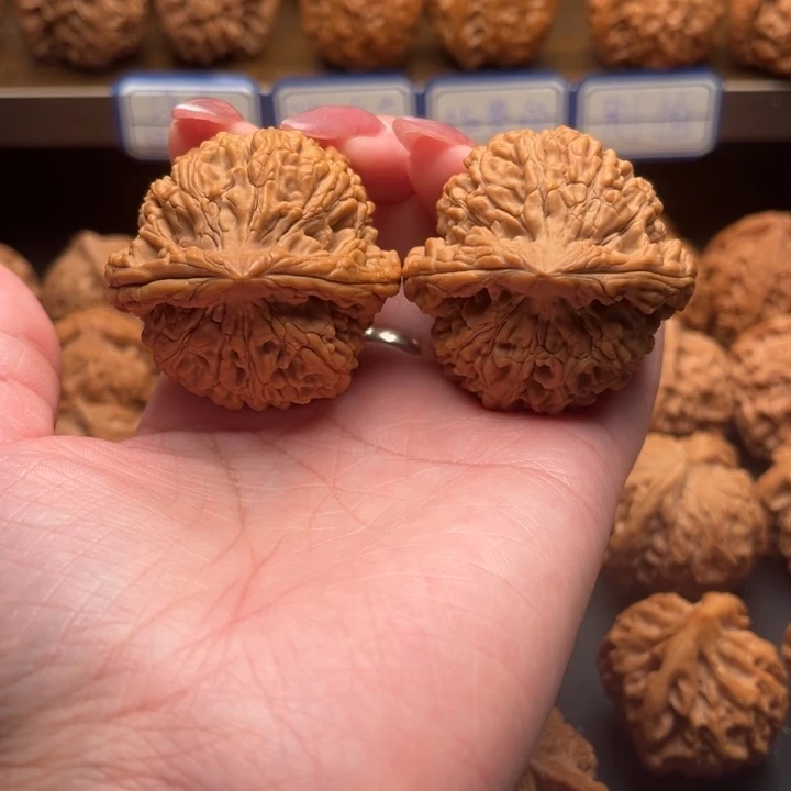 文玩核桃把件匆***人蚂蚁王