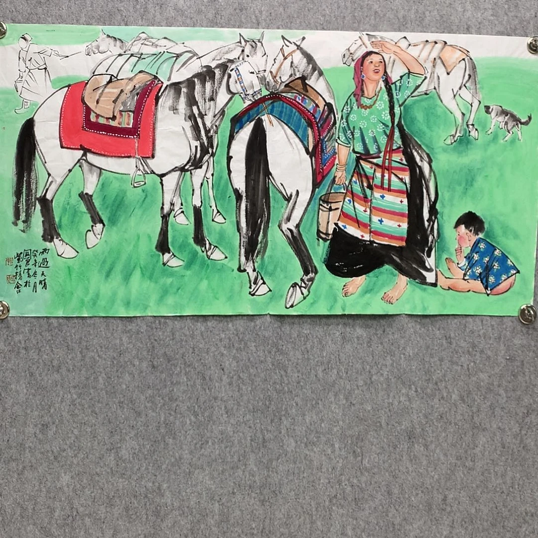 国画史老师作品欣赏