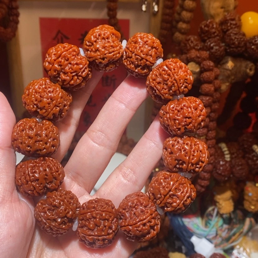 【闪购商品】金刚菩提手串积**善23六瓣爆肉