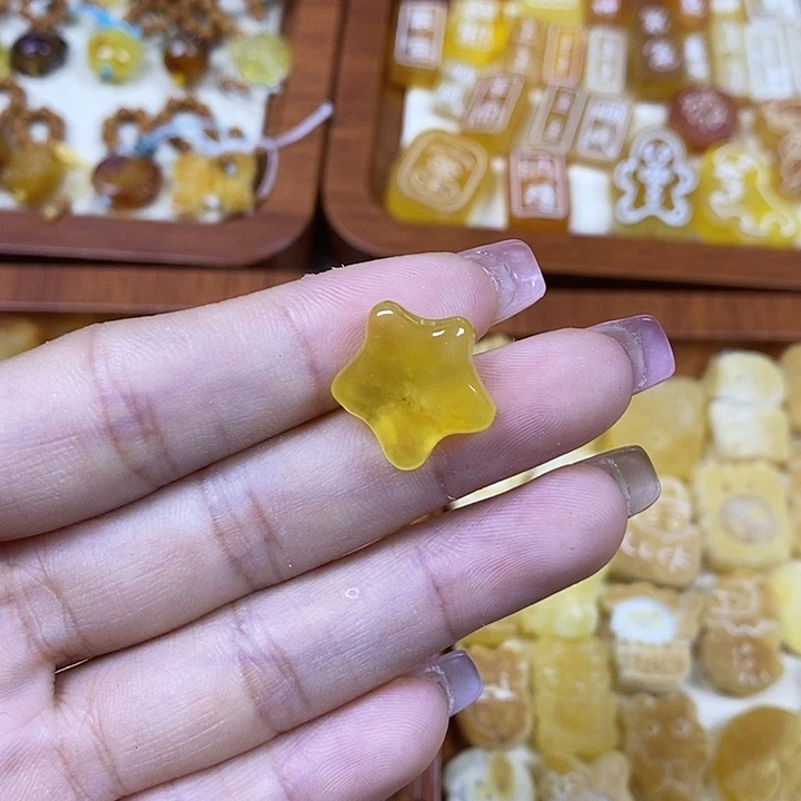 橄榄核吊坠星星88