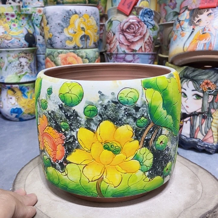 景德镇艺术手绘作品
