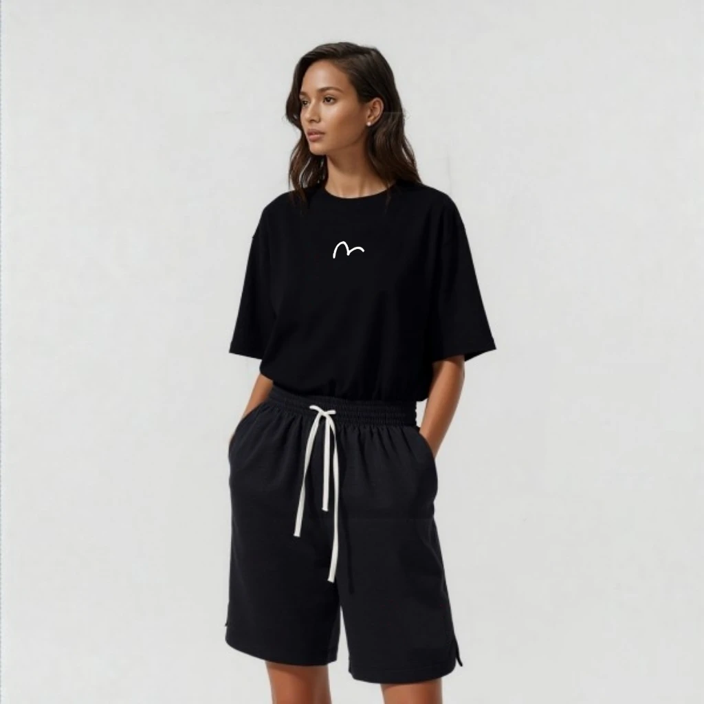 官方旗舰XFUSHENFVISU夏季重磅短袖t恤男女百搭简约打底衫上衣ins