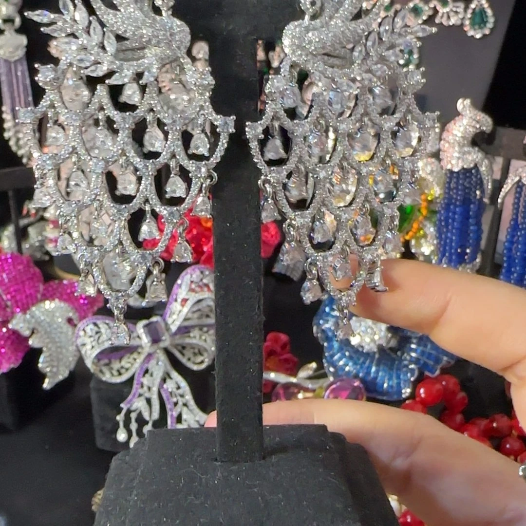 A***8大理石铁合金耳饰