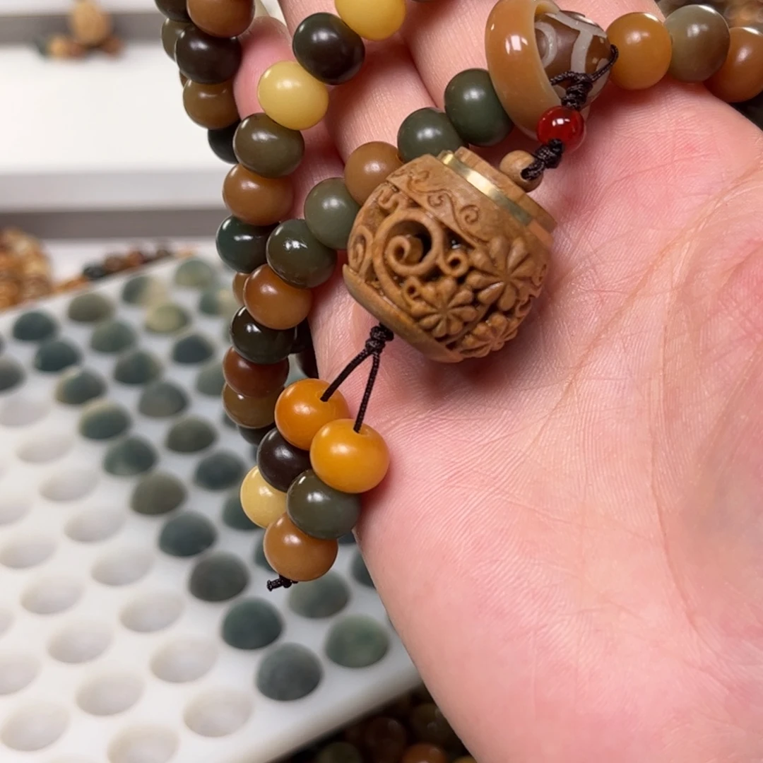 ****7白玉菩提吊坠跑环➕香炉绑好发货