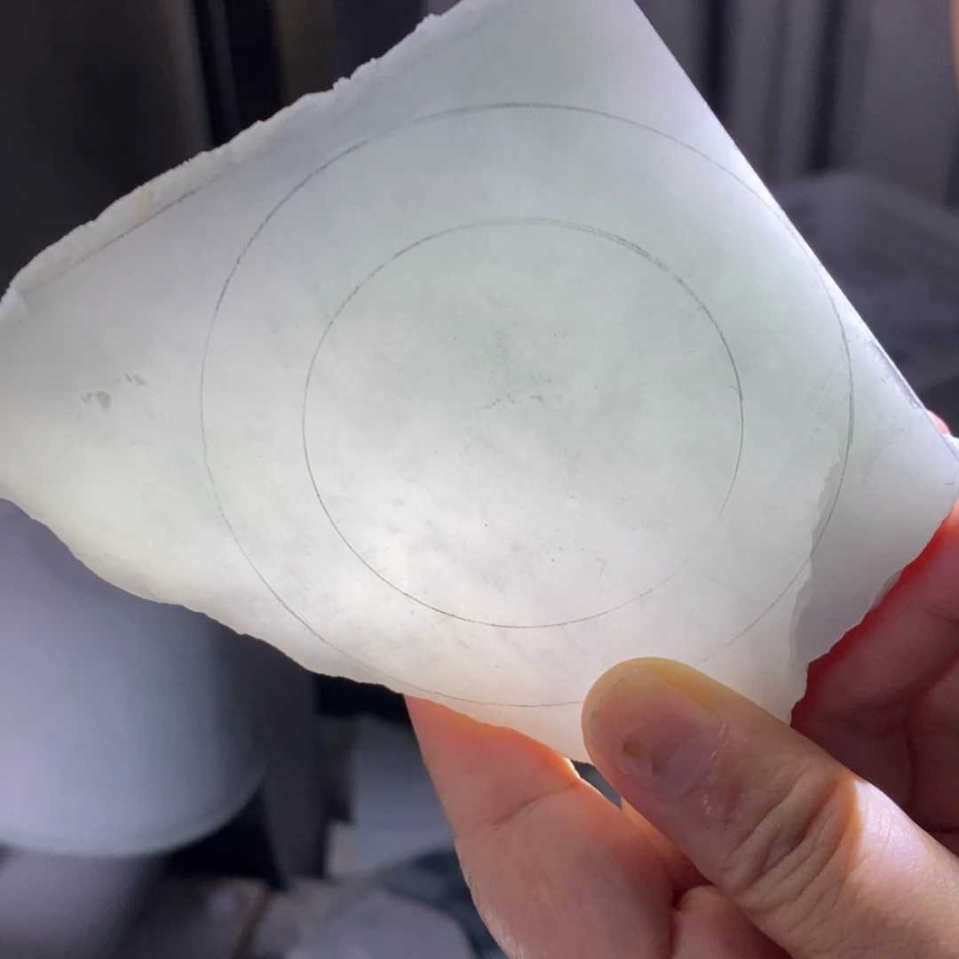 定制翡翠未镶嵌包工手镯