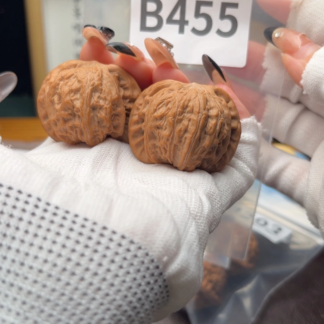 文玩核桃把件40战鼓b455