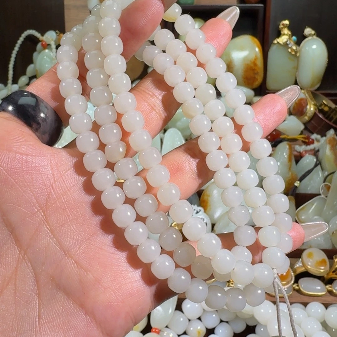 和田玉（子料）未镶嵌手链