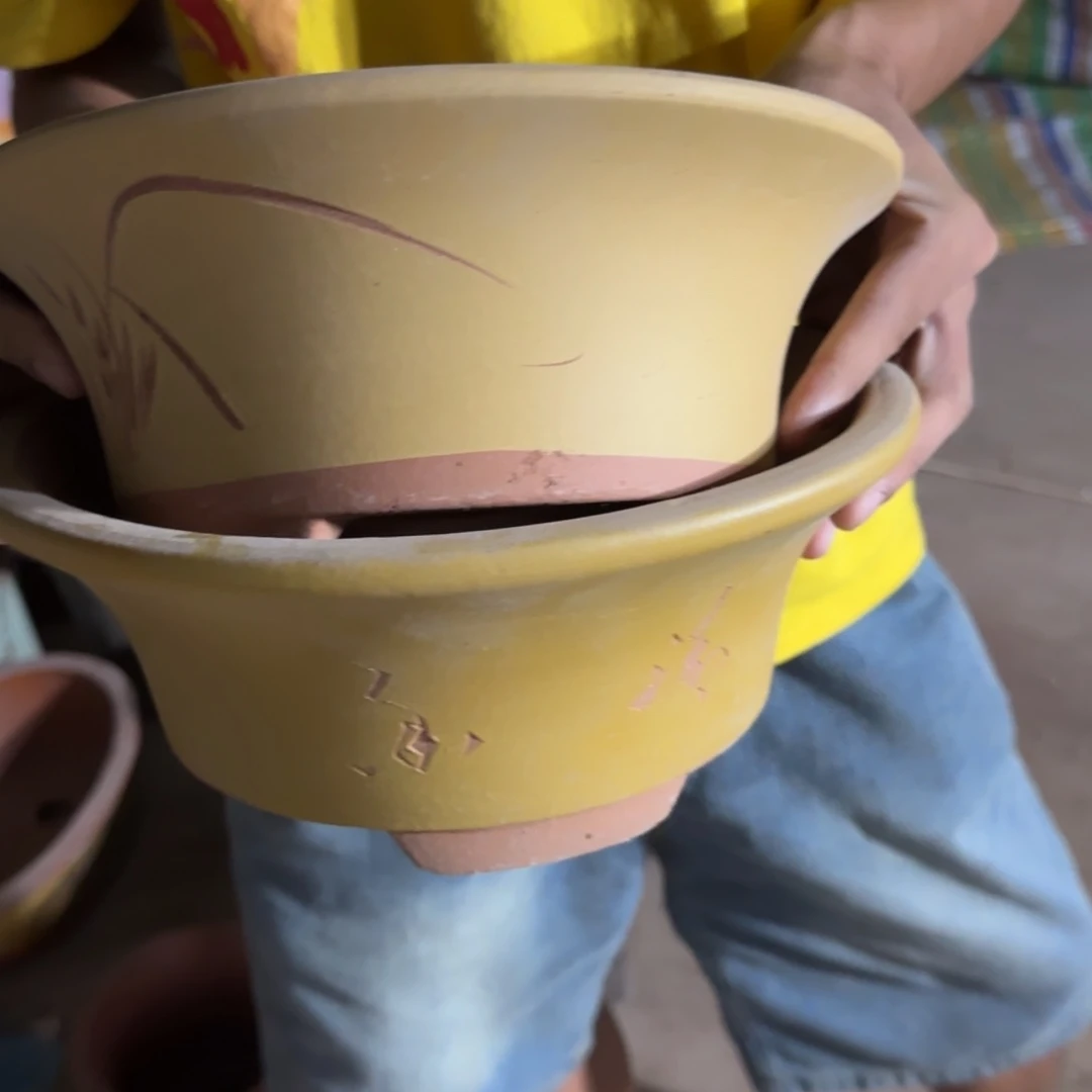 紫砂花盆口径23 10