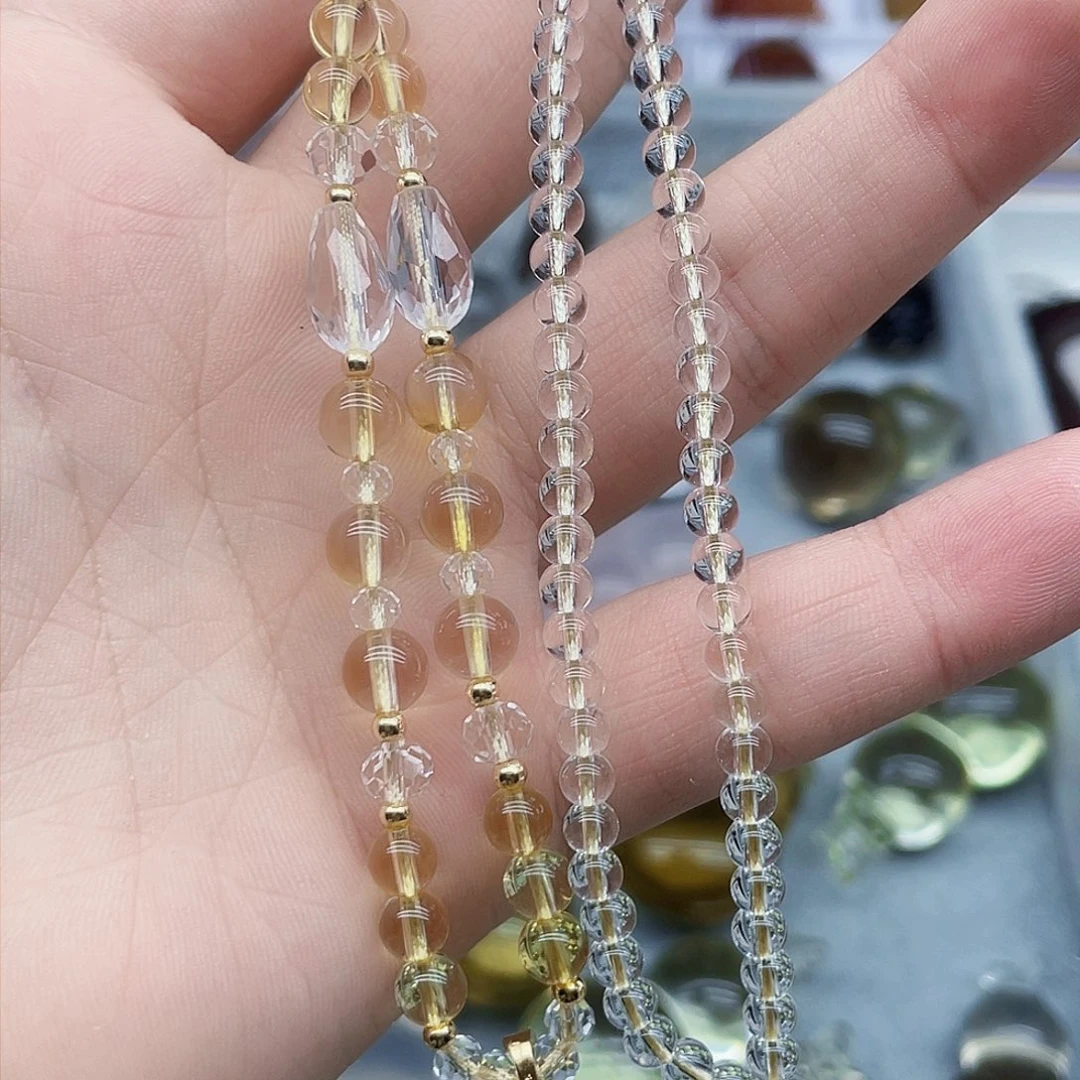 水晶吊坠(不含链)未镶嵌钟***儿