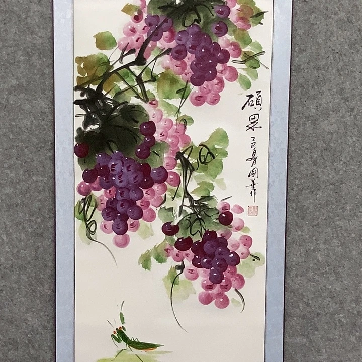 国画刘国华手绘作品1111