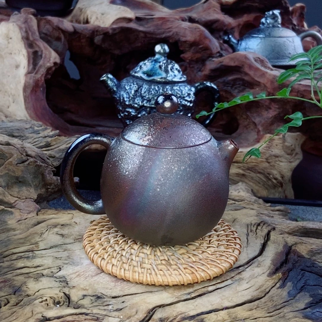 兵*建水紫陶柴烧茶具