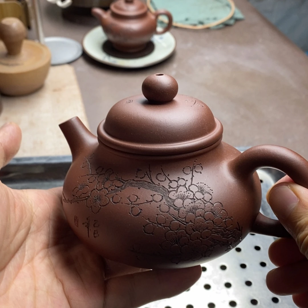 茶壶紫砂容天容量300毫升左右